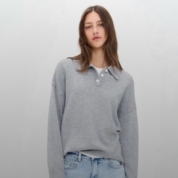 Parke Sweaters - PARKE Cashmere Polo Sweater